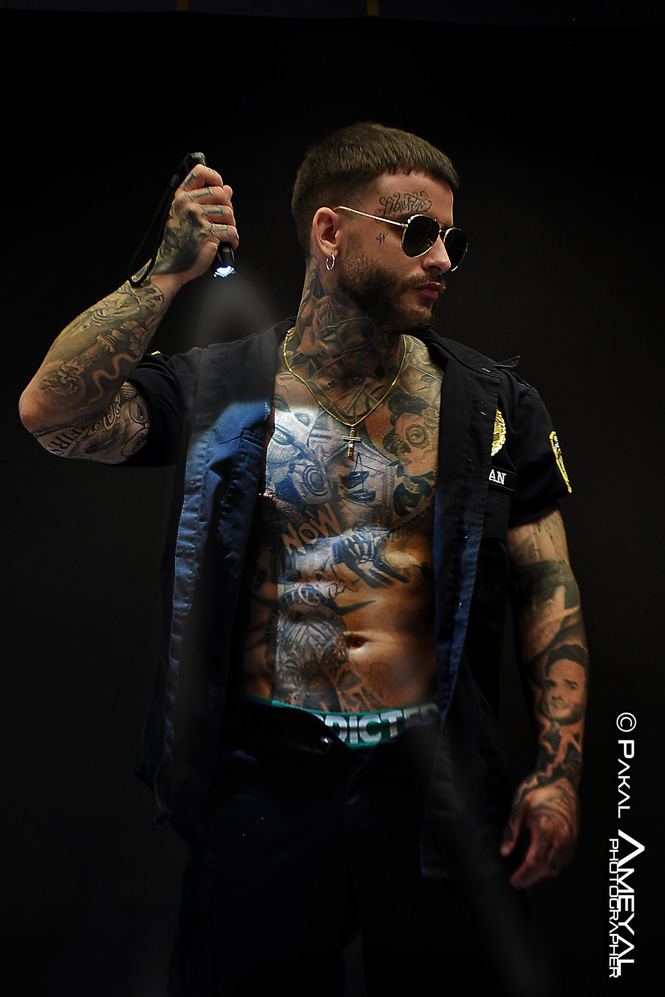 Portrait du stripteaseur Marcus